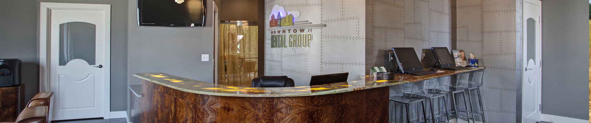 Front office of Downtown Dental Group in Manhattan, KS